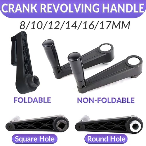 Crank handle revolving - revolving,