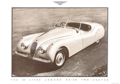 Jaguar xk120 litre two - xk120,