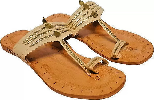 Women kolhapuri leather - women's,