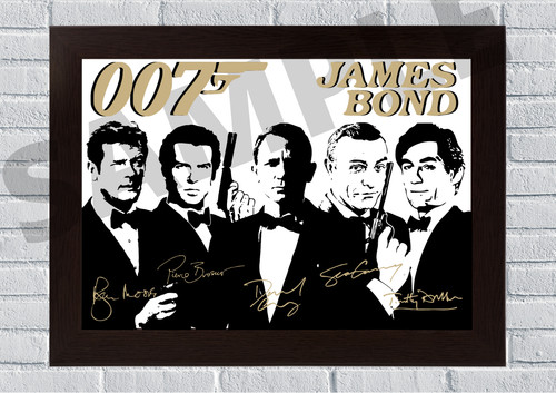 James bond 007 signed - bond,