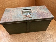 Vintage GPO Tool Box With 2 Trays 18 1/2” x 9 1/2” x 8 1/2” H