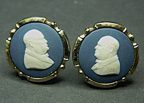 Wedgwood cameo cufflinks - cameo, of