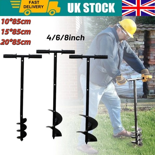 Manual fence post - manual, hole