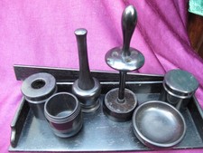 Vintage Ebony vanity set