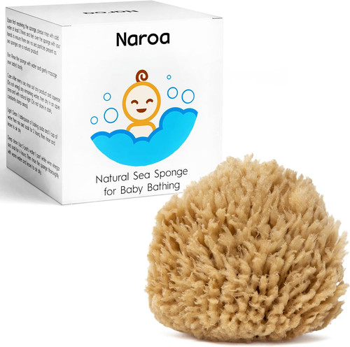 Natural baby bath - bath, sponge