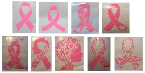 Decal awareness ribbon - decal,