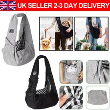 Pet Carrier Shoulder Bag Dog Cat Sling Puppy Tote Pouch Travel Hands Carry UK