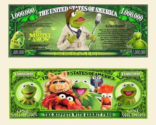 Kermit the frog million - kermit,