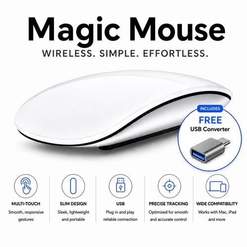Wireless magic mouse - wireless,