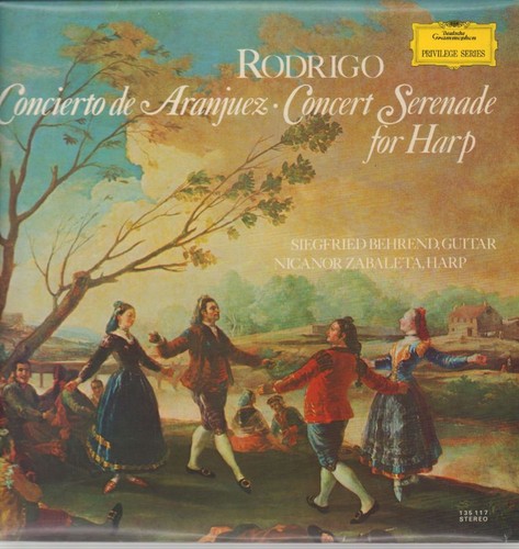 Rodrigoconcerto - lp)concerto, de