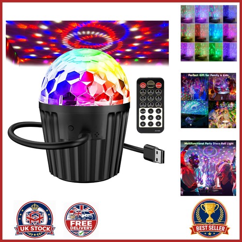 Sound activated rgb disco ball - sound,
