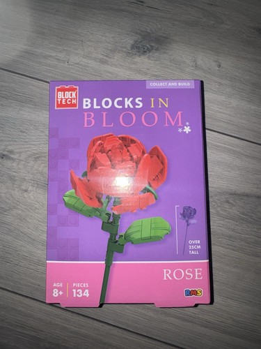 Block tech flower rose - block,