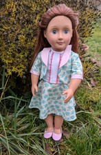 Cute floral handmade doll top