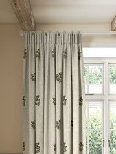 John Lewis Embroidered Lined