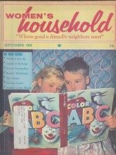 Vintage Women's Household Magazine- september 1969