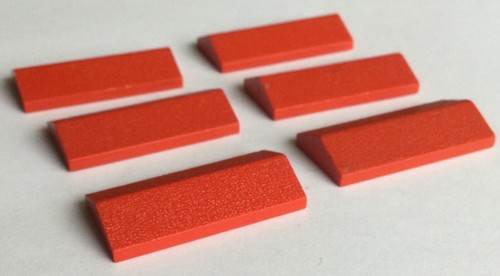 Lego 3299 red vintage 2x4 - 6,