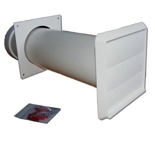 Tumble dryer vent kit - tumble, (white
