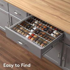 Spice Rack Drawer Organizer, 4