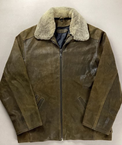 Diesel leather bomber jacket - diesel,