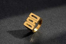men 9ct Gold Best Ever Ring