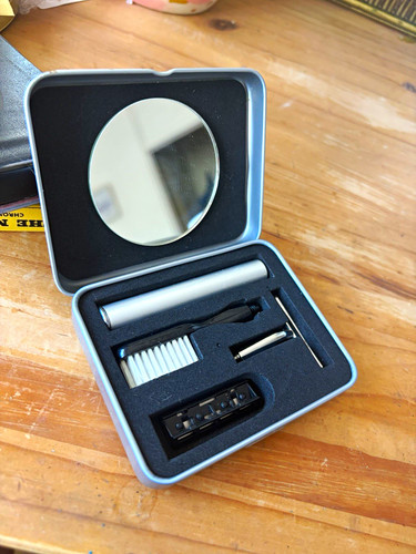 Travel shaving kit - shaving, tin
