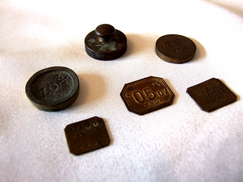 Small brass vintage - brass, scale