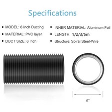 3in-8in Flexible Duct