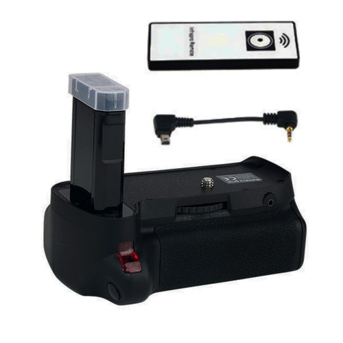 Black vertical battery handle - black,