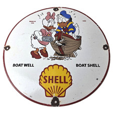 Vintage Boat Shell Gasoline