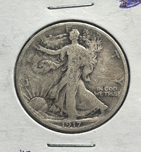 1917 walking liberty half - 1917,