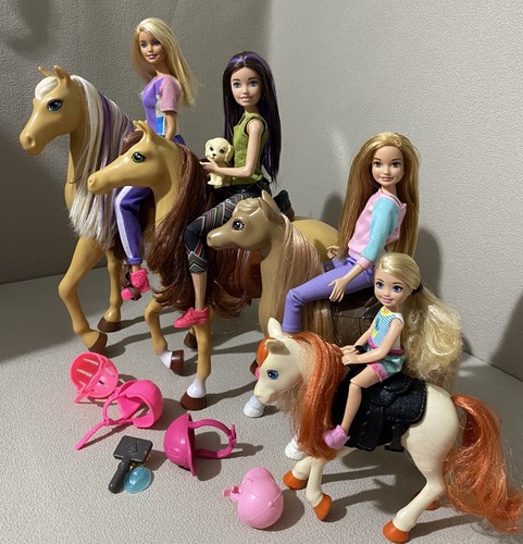 Barbie pony tale set with - barbie,