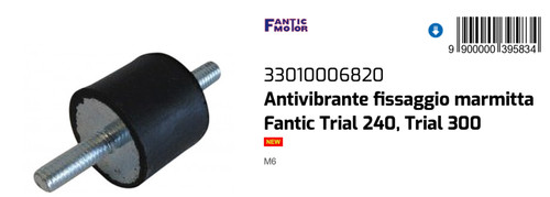 Fantic trial 240 silent block - trial,
