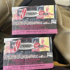 V 2002 Festival Tickets X2