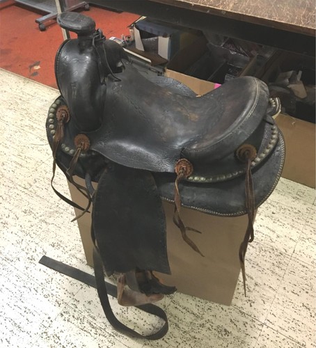 Vintage western riding dark - vintage,