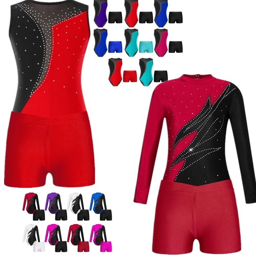 Girls sleeveless gymnastics - uk,