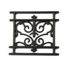 Dolls House Railing Black 1