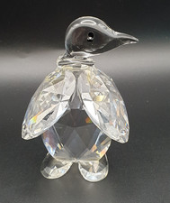 Glass Crystal Penguin Figurine
