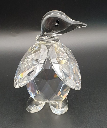 Glass crystal penguin - crystal,