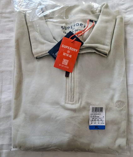 Superdry men 4 zip mock - superdry, men’s