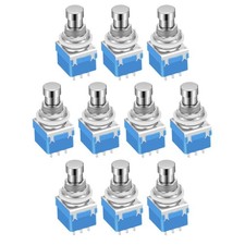 10PCS 3PDT Guitar Footswitch 9