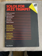 Solos For Jazz Trumpet, Carl