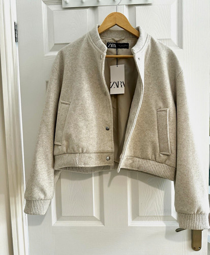 Zara women beige cropped - women’s,