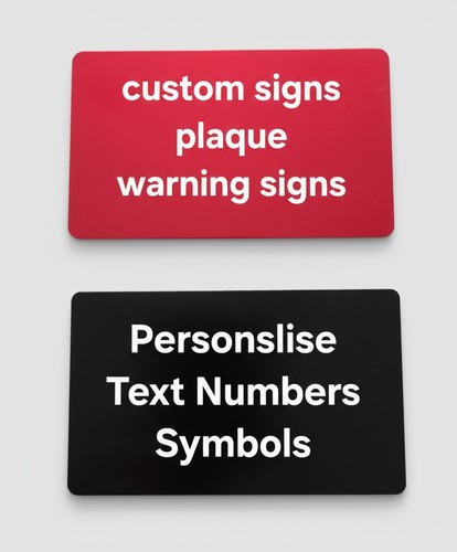 Personalised aluminium - personalised,