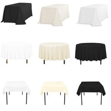 Polyester Tablecloth WHITE