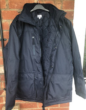 WOMENS NAVY PARKA JACKET BRAND
