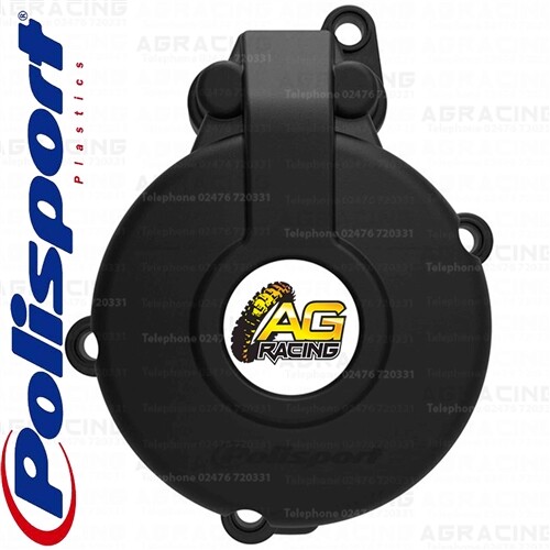 Polisport black ignition cover - ignition,