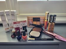 JOB LOT 14 MIXED MAKE UP/NAIL POLISH MAX FACTOR/REVLON/RIMMEL/LOREAL ETC.