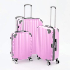 Hard Case Luggage Shell PC+ABS Cabin Suitcase 4 Wheel Travel Bag Lightweight
