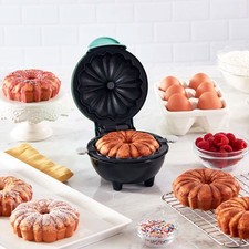­Mini Flower Donut Maker Machine Non Stick Home Commercial Electric Food Grade