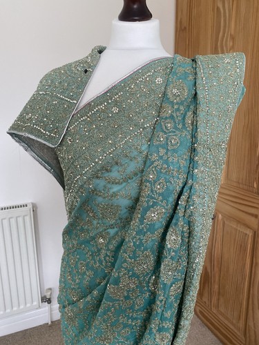 Turquoise gold embellished - turquoise,